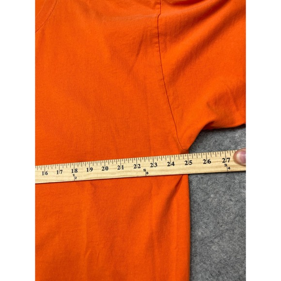 Vintage JNCO Jeans T Shirt Mens XL Orange Y2K 90s Sound Architecture Skater USA - Picture 10 of 15